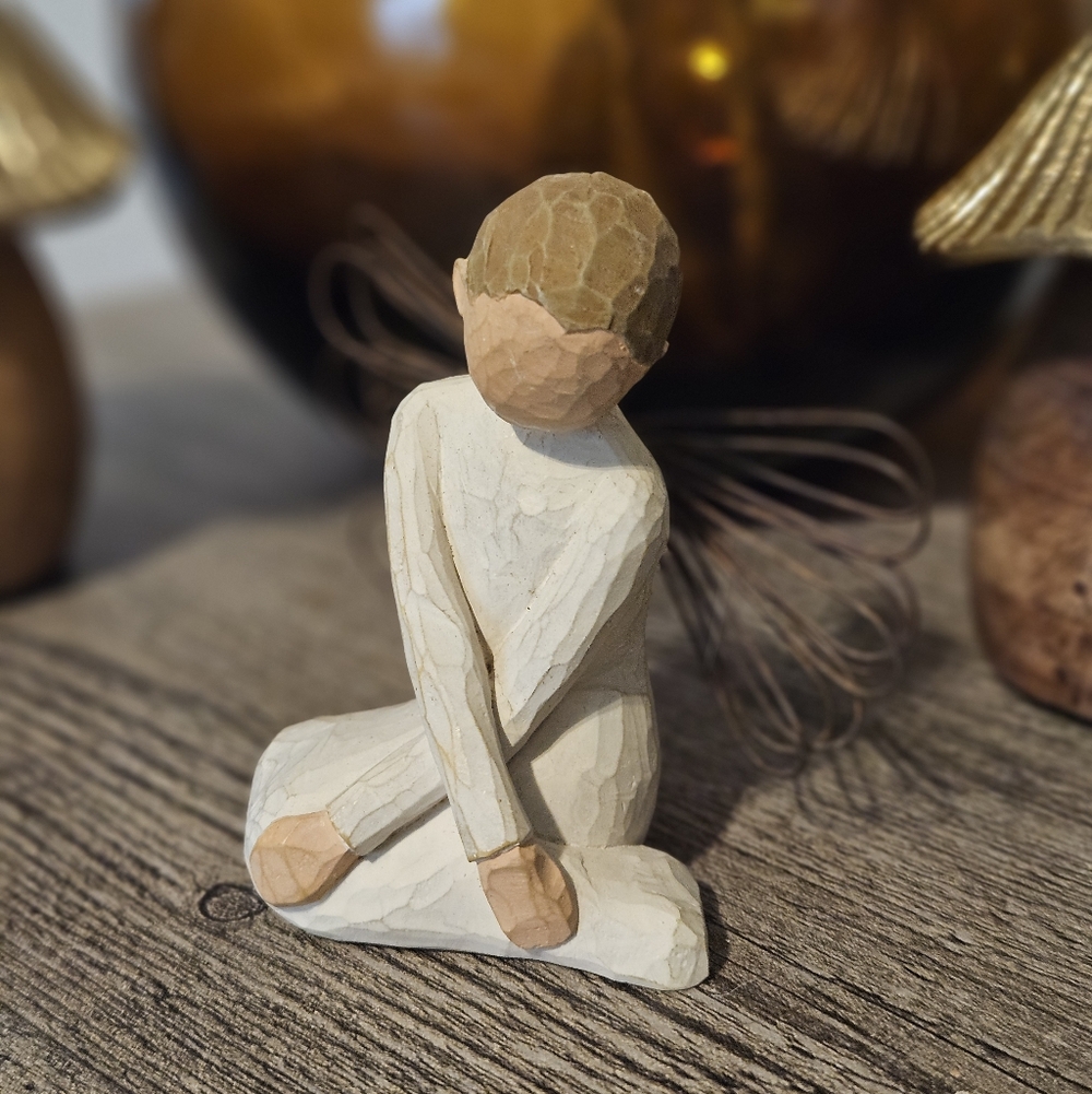 Demdaco Willow Tree People Serenity Angel Figurine 2002 Statue